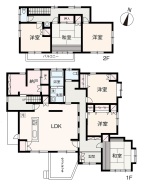 全室６帖以上のゆったりとした６ＳＬＤＫ