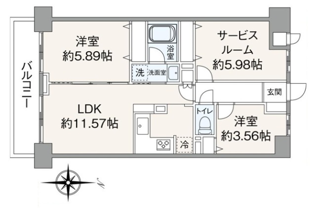 クリオ平塚十番館